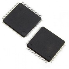 STM32F103VET6, микроконтроллер ST Microelectronics, 32-бита серии ARM® Cortex®-M3, 72      МГц, 512 Кб  флэш-память, 64 Кб ОЗУ, диапазон питания 2.0В - 3.6В, корпус LQFP-100