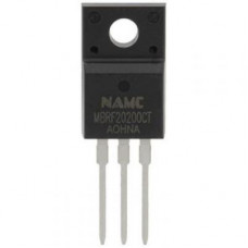 MBRF20200CT (MBR20200FCT), NAMC диод Шоттки 200 В, 20 А, TO-220F