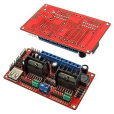 Электронный модуль L298N V3 / 4-DC motor driver, 2А