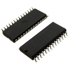 ENC28J60-I/SS, Ethernet контроллер Microchip, 10 Мбит/с, IEEE 802.3, SPI, диапазон питания   3.1В-  3.6В, корпус SSOP-28