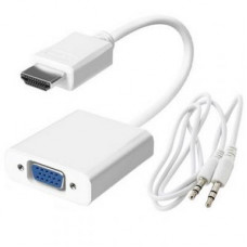 Разъём RUICHI HDMI(m)-VGA(f)+AUX