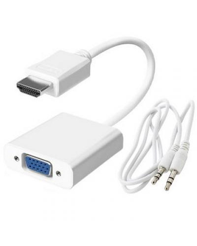 Разъём RUICHI HDMI(m)-VGA(f)+AUX