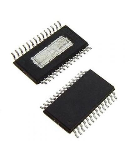 TPA3110D2PWPR, аудио усилитель низкой частоты Texas Instruments, класс D, 2х15 Вт, Speakerguard, корпус HTSSOP-28 EP