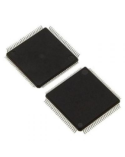 STM32F103VCT6, микроконтроллер ST Microelectronics, 32-бита серии ARM® Cortex®-M3, 72     МГц, 256 Кб  флэш-память, 48 Кб ОЗУ, диапазон питания 2.0В - 3.6В, корпус LQFP-100