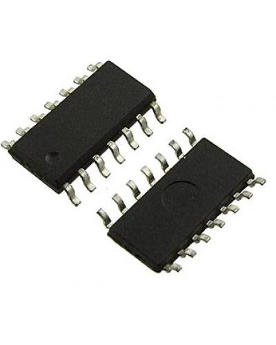 TS914IDT, Операционный усилитель ST Microelectronics, Rail-to-Rail, 1.4 MHz, SOIC-14(0.154',  3.90mm Width)