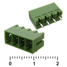 Клеммник разрывной SZC XY2500V-E-4, 3.81 мм