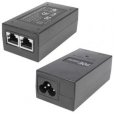 POE-инжектор RUICHI B004, 50х70х90 мм, 2 LAN-порта, 24 В, 12-24 Вт, разъем RJ45