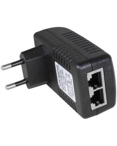 POE-адаптер сетевой RUICHI B003, 2 LAN-порта, 0.5 А, 24 Вт, 220 В, разъем RJ45