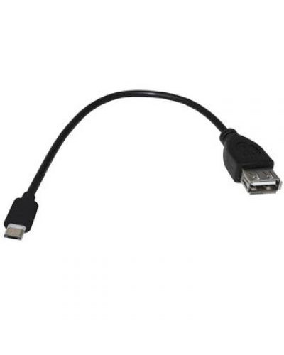 Компьютерный шнур RUICHI USB 2.0 A(f)-micro USB B(m) B 0.2 м