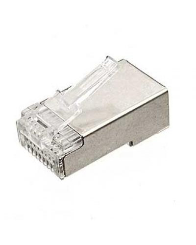 Разъём RJ RUICHI RJ45 (TP-8P8C) STP, 1 гнездо