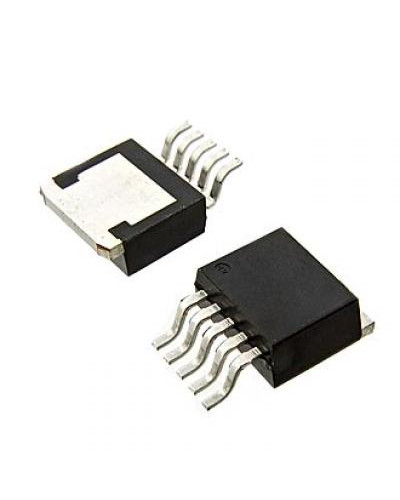 LM2596DSADJR4G, Понижающий регулятор ON Semiconductor, 3A, BUCK SWCH, 150 кГц,  корпус D2-PAK-5