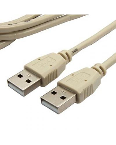 Кабель компьютерный USB соединительный SZC USB-A(m)-USB-A(m), 1.8 м