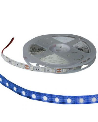 Светодиодная лента RUICHI, 5050, 300 LED, IP33, 12 В, цвет синий, катушка 5 м (цены указаны за 1 м)