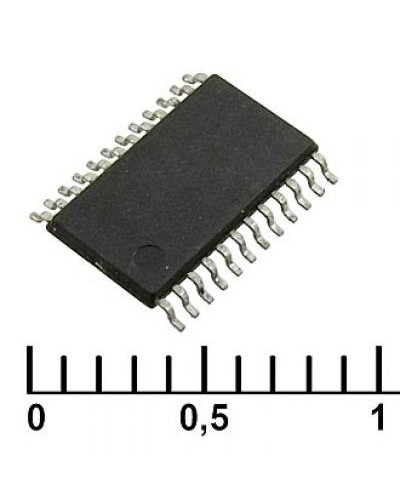 SN74CBTD3861PWR, 10-битный шинный переключатель на полевых транзисторах Texas  Instruments, корпус TSSOP-24