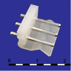Разъём питания низковольтный RUICHI MPW-03 шаг 5.08 мм, 3 контакта
