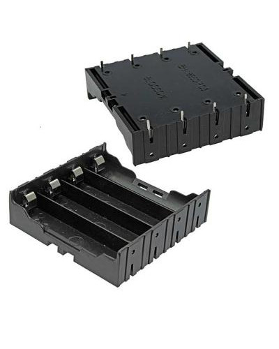 Батарейный отсек RUICHI Battery Holder for Li-ion 4X18650, открытый