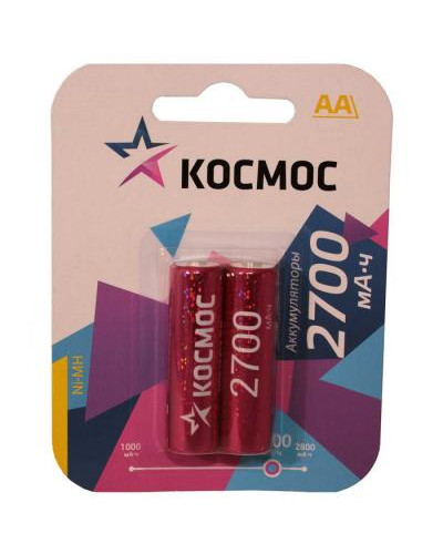 Космос NiMH 2700 мАч 2 BL