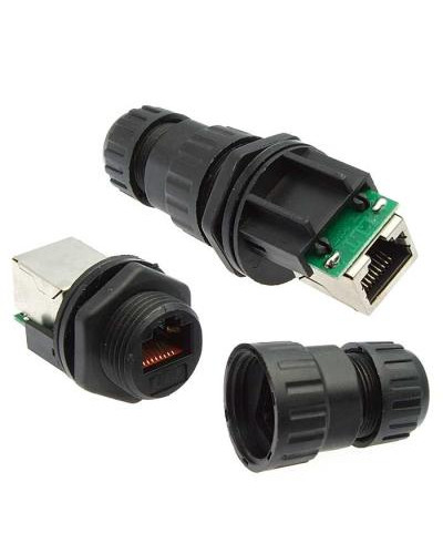 Разъём герметичный SZC-19-RJ45 ip68, 1 А