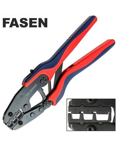 Кримпер для обжима кабельных наконечников FASEN DR-2550GF