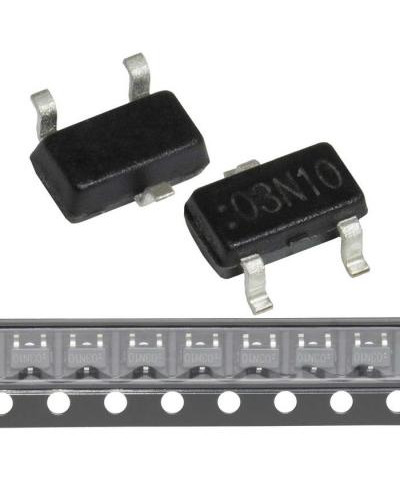 AO3442 HXY полевой транзистор (MOSFET), N-канал, 100 В, 3 А, 283 мОм, SOT-23-3L