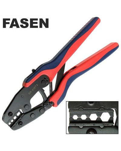 Кримпер для обжима кабельных наконечников FASEN DR-416TX