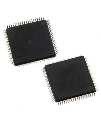 KSZ8795CLXIC, Ethernet контроллер Microchip, 10/100 Base-T/TX PHY,  MII, RMII Interface,  корпус LQFP-80