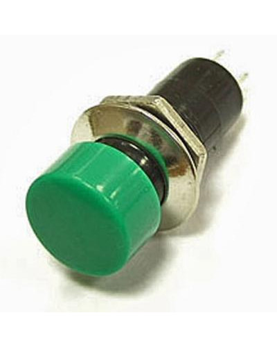 Кнопочный переключатель RUICHI PBS-16B, OFF-(ON), зелёный