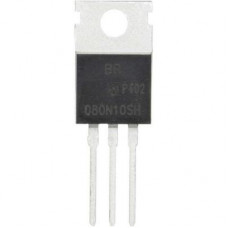 BRCS080N10SHRA Blue Rocket полевой транзистор (MOSFET), N-канал, 100 В, 73 А, 8.5 мОм, 37     нКл, TO-220