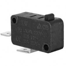 Микропереключатель RUICHI KW7-20, 16х10.5х28 мм, OFF-(ON), 2P, 250 В, 5 А, 30 мОм, -25...+85 °C