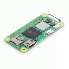 Одноплатный компьютер Raspberry Pi Zero 2 W, четырёхъядерный процессор 1 ГГц, 512 МБ   ОЗУ, модуль Wi-Fi и Bluetooth