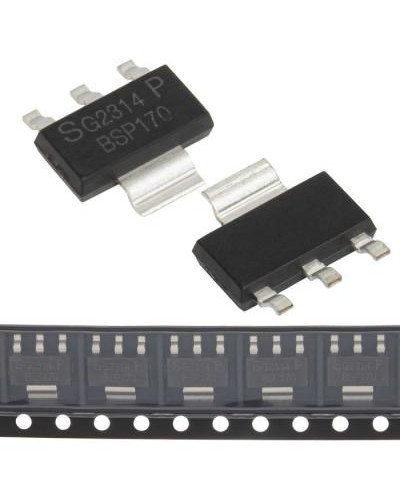 BSP170P JSMSEMI полевой транзистор (MOSFET), P-канал, -60 В, -3 А, 15 мОм, SOT-223