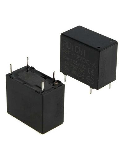 Электромагнитное реле RUICHI 32F (N/O) 12VDC 5A, SPST