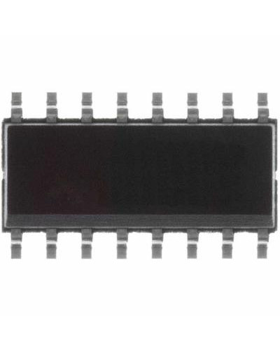 ULN2003ADR, массив 7 транзисторов Дарлингтона Texas Instruments, NPN, 50 В, 0.5 A, 5 В TTL, CMOS, корпус SOIC-16