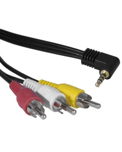 Аудио-видео шнур RUICHI Stereo 3,5 мм - 3 RCA, 1.5 м