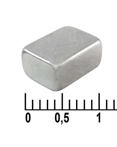 Магнит RUICHI P 8x6x4 мм, класс N35, прямоугольный
