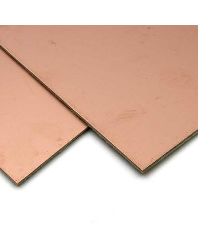 Текстолит RUICHI FR4-2 1.5 мм 50x100, фольгированные двухстороннее