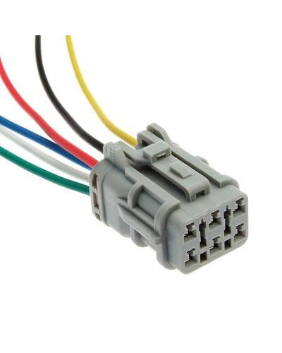 Разъём авт. соединитель RUICHI DJ7061-1.8-21 (18AWG 200 мм), 12/ 24 (DC) В