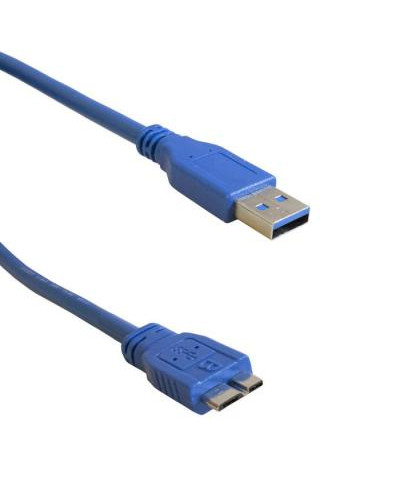 Компьютерный шнур RUICHI USB 3.0 A(m)-micro USB B(m), 1.8 м, чёрный
