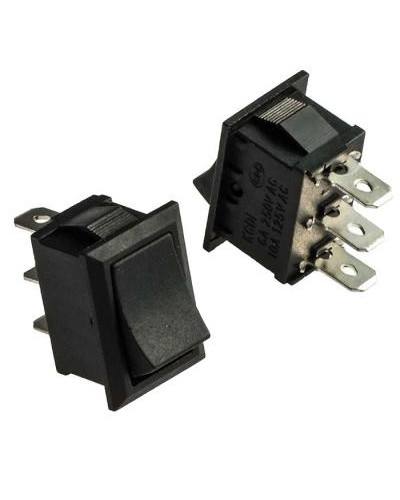 Клавишный переключатель RUICHI KCD1-102-C1-B/3P, ON-ON
