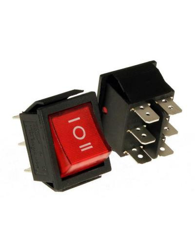 Клавишный переключатель RUICHI IRS-203-1C, ON-OFF-ON