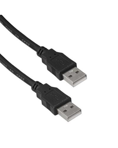 Компьютерный шнур RUICHI USB 2.0 A(m)-USB A(m), 1.8 м, чёрный