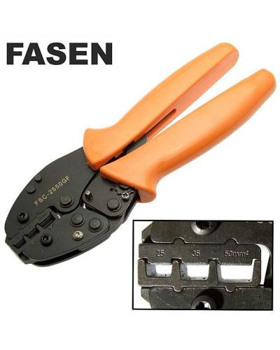 Кримпер для обжима кабельных наконечников FASEN FSC-2550GF