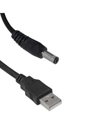 Компьютерный шнур RUICHI USB 2.0 A(m)-DC 2.1x5.5 мм, 1.5 м