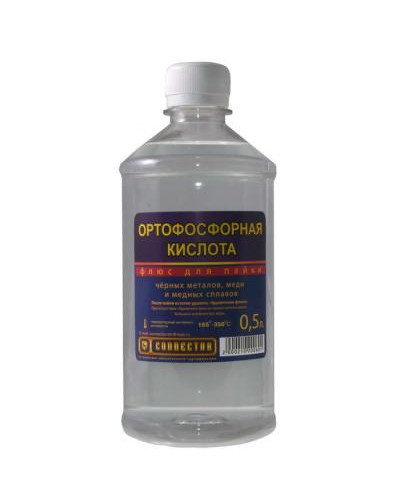 Флюс кислота ортофосфорная 0.5л