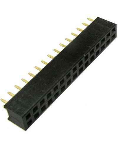 Гнездо для плат 2.00 мм RUICHI PBD2-30 (PBD2-2x15) 2.00 мм, 30 контактов