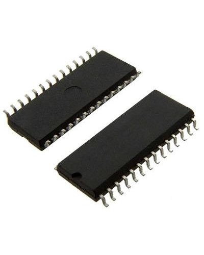 ENC28J60-I/SS, Ethernet контроллер Microchip, 10 Мбит/с, IEEE 802.3, SPI, диапазон питания   3.1В-  3.6В, корпус SSOP-28