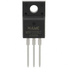 MBRF20200CT (MBR20200FCT), NAMC диод Шоттки 200 В, 20 А, TO-220F