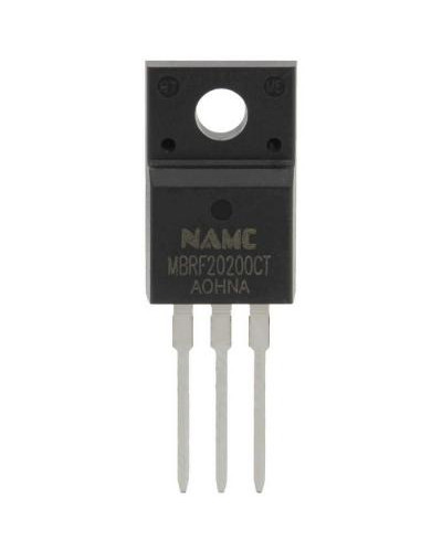 MBRF20200CT (MBR20200FCT), NAMC диод Шоттки 200 В, 20 А, TO-220F