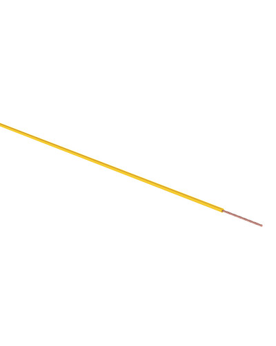 Провод ПГВА REXANT 1х0.50 мм², желтый, бухта 100 м