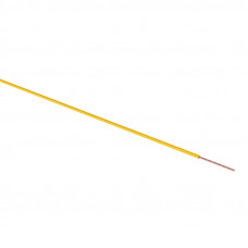 Провод ПГВА REXANT 1х1.00 мм², желтый, бухта 100 м